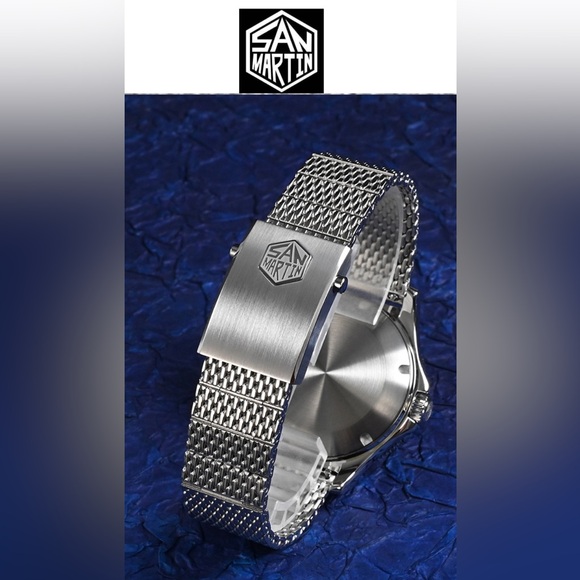 Brand New with protected case never worn San Martin mens dive watch - Picture 4 of 12